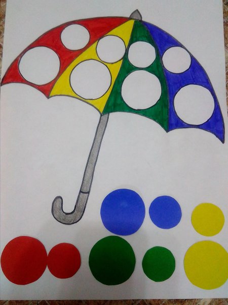 Аппликация для детей раннего возраста