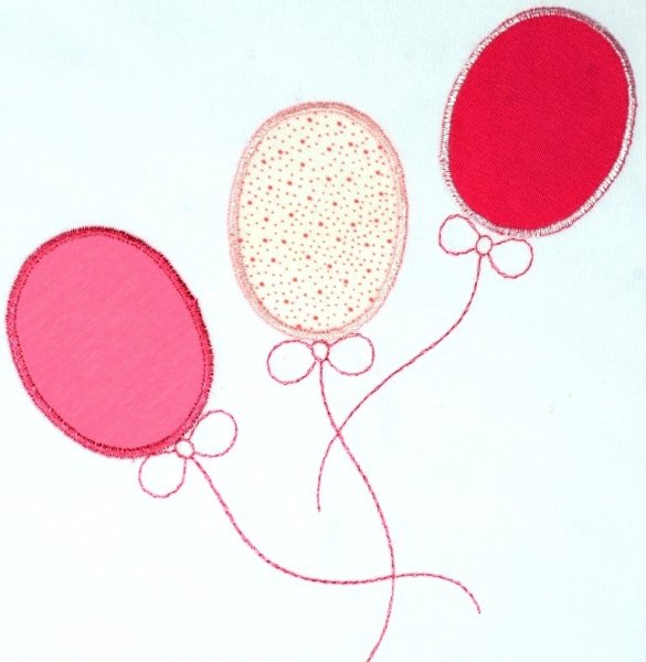 Аппликация воздушный шар