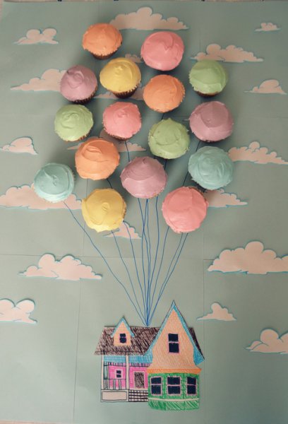 Домик на воздушных шариках
