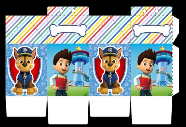 Щенячий патруль из бумаги