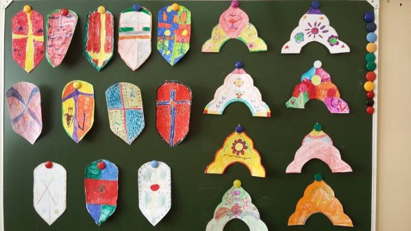 Украшения кокошника изо