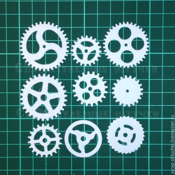 Шестерни разных размеров