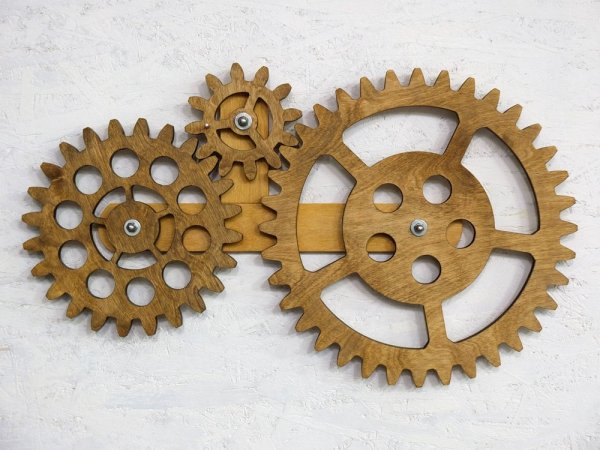 Деревянные шестерни
