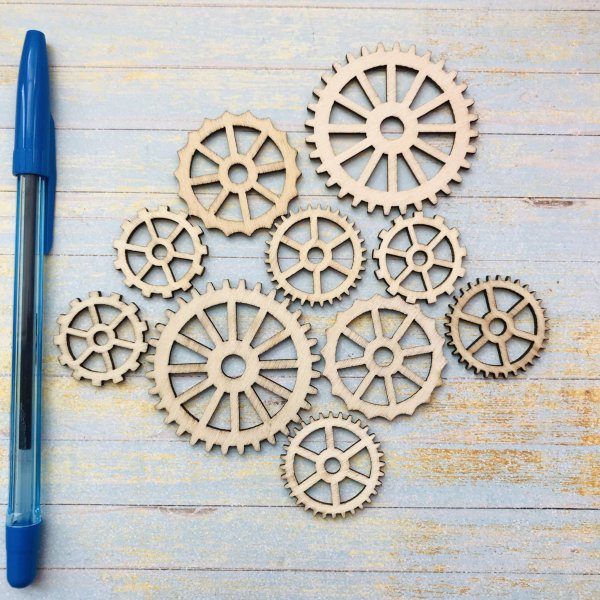 Шестеренки декор