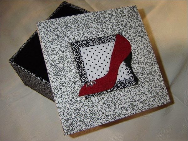 Оформление коробки 60 на 40 арт проект