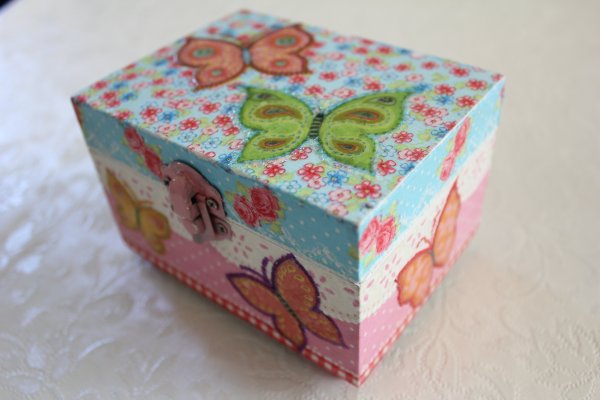 Детские работы в технике декупаж