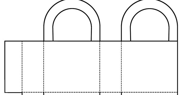 Макеты коробок для подарков