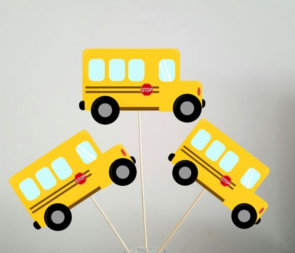 Поделка на урок английского школьный автобус