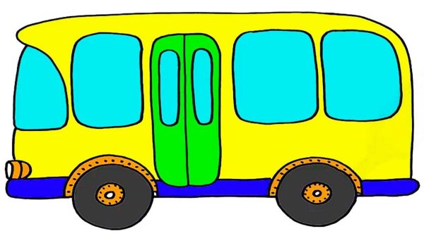 Автобус рисунок