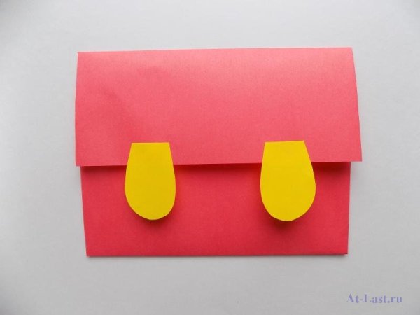 Аппликация школьный портфель