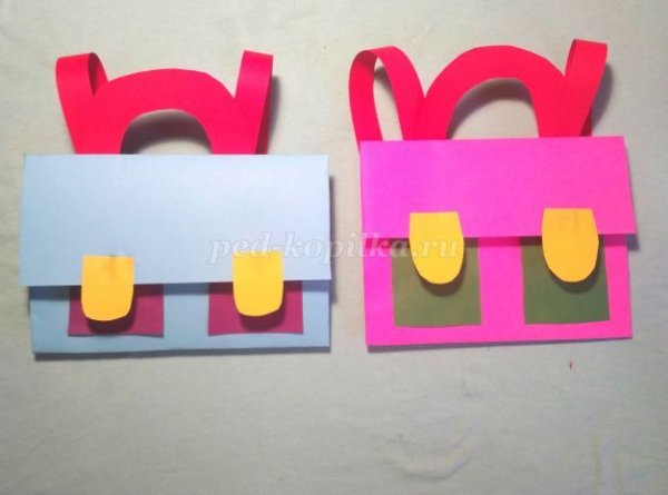 Аппликация портфель