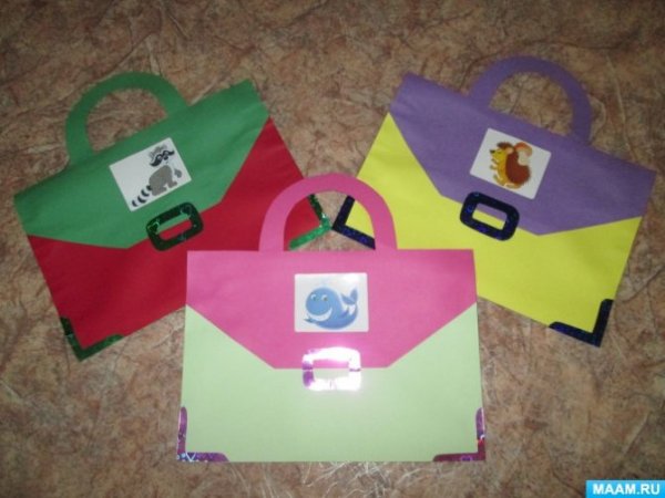 Аппликация портфель