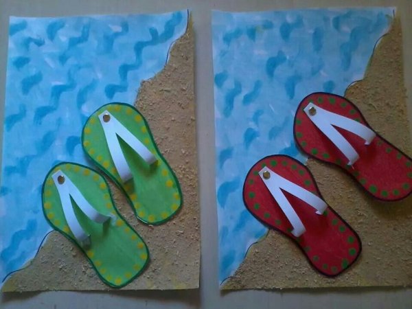 Летняя аппликация