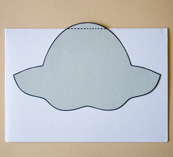 Аппликация головные уборы