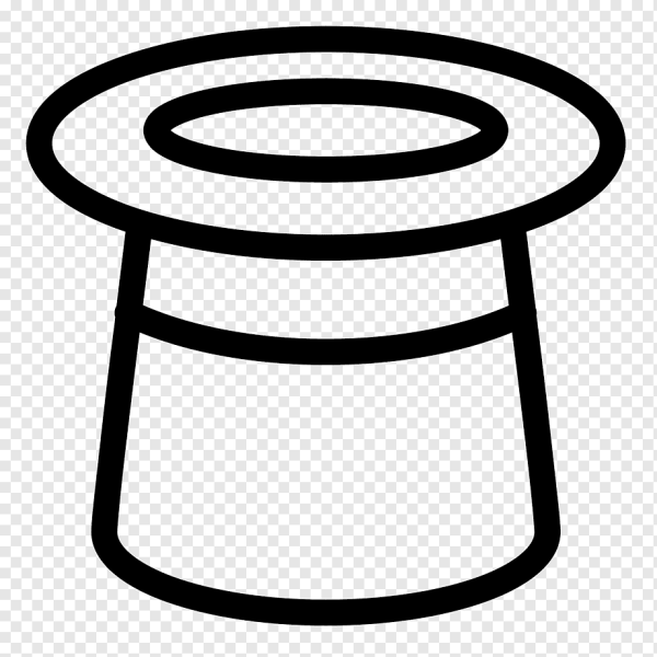 Шляпа фокусника раскраска