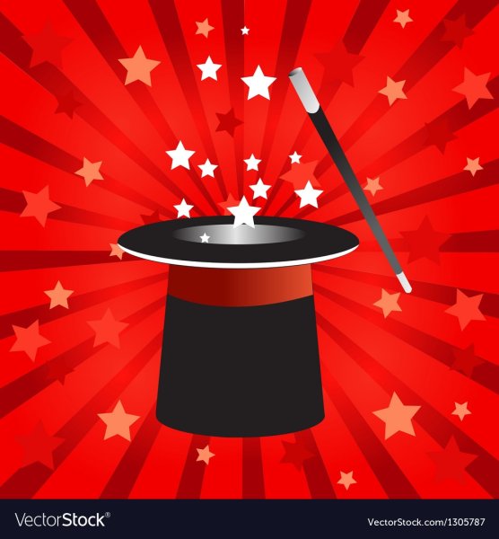 Шляпа фокусника звезды