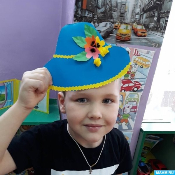 Украсить шляпу в детский сад