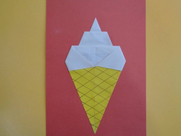 Конструирование мороженое в подготовительной группе