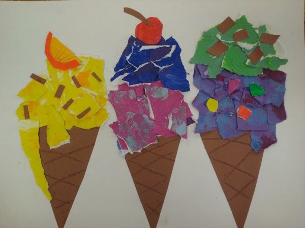 Поделка мороженое для детей
