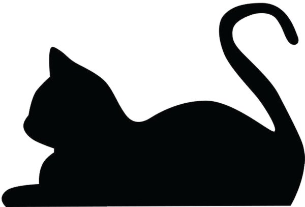 Силуэты котов