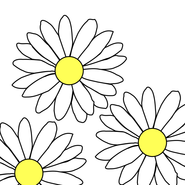 Ромашка рисунок