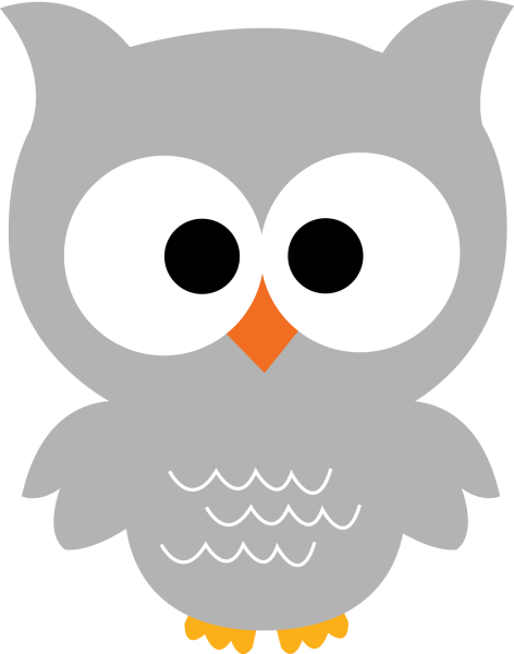 Контур Совы для аппликации