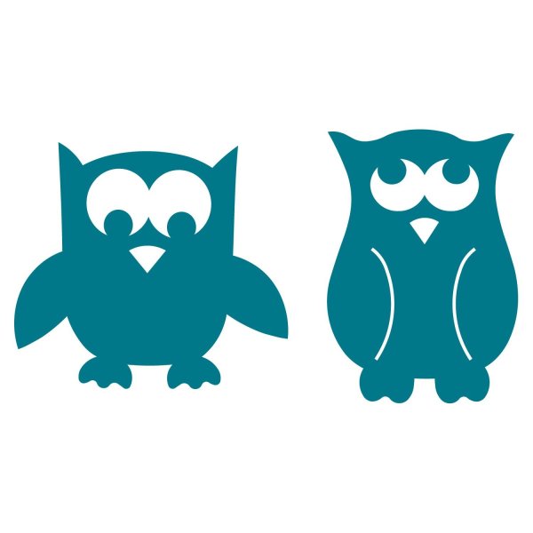 Сова трафарет для вырезания