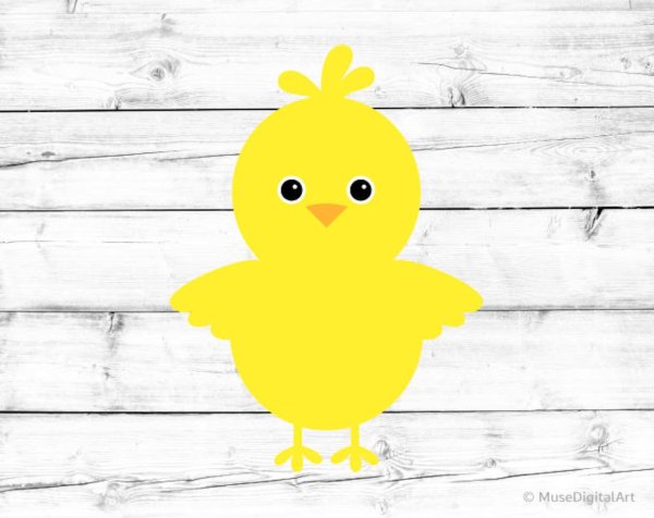 Цыпленок шаблон