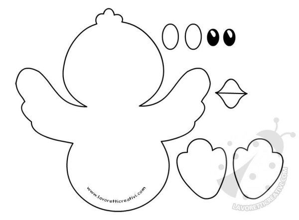 Трафареты для пасхальных поделок