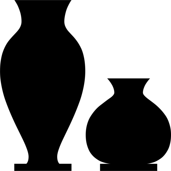 Силуэт вазы