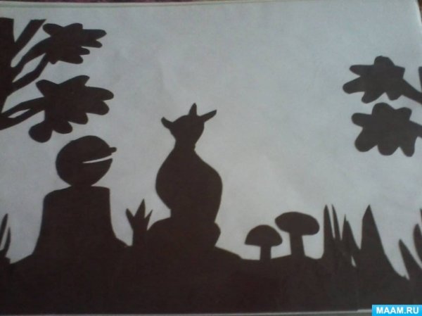 Силуэты по сказкам