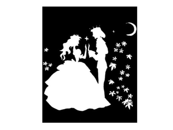 Силуэтная аппликация шаблоны