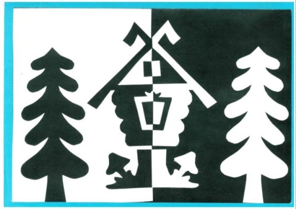 Симметричная аппликация