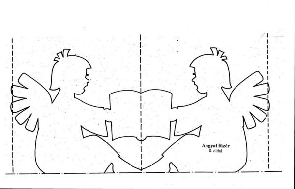 Симметричное вырезание для детей