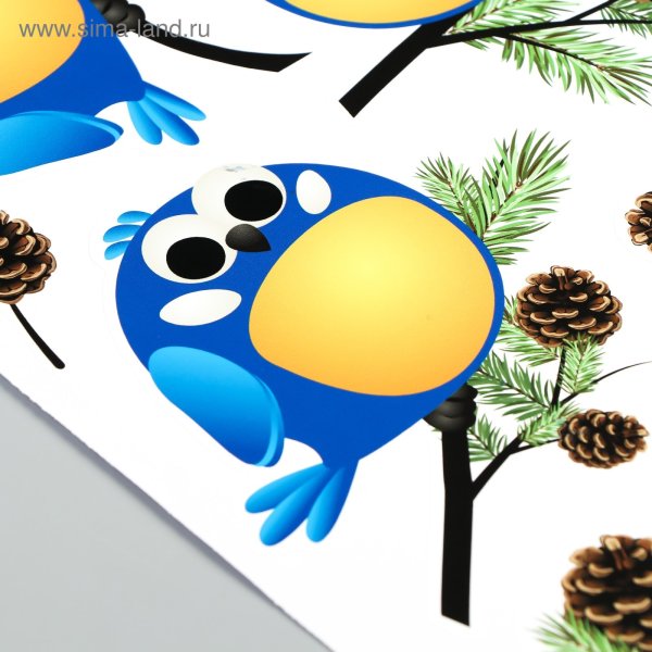 Синица аппликация для детей