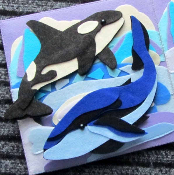 Аппликация кит