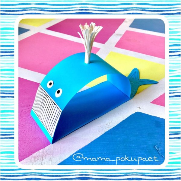 Поделка кит