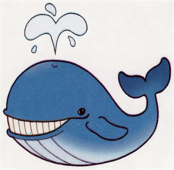 Нарисовать кита