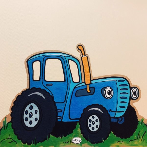 Трактор мультфильм синий трактор мультфильм