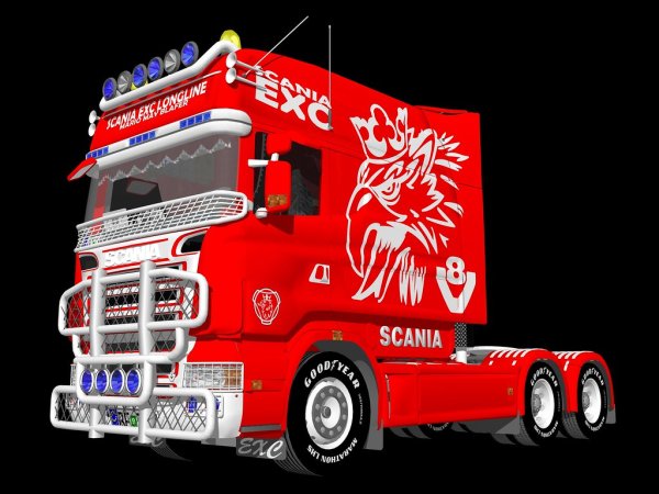 Scania Longline v8