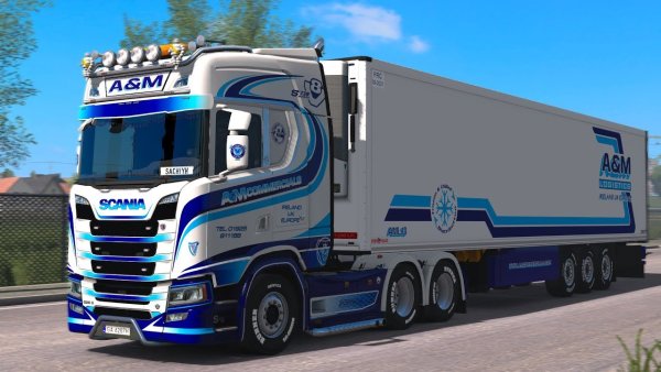 ETS 2 Scania s 2016 Skin Combo