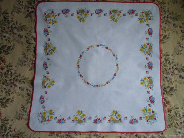 Скатерть для мастер класса по рисованию