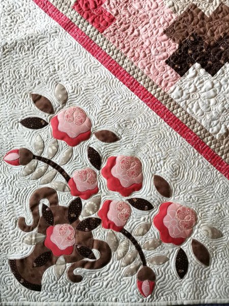 Скатерть из лоскутков