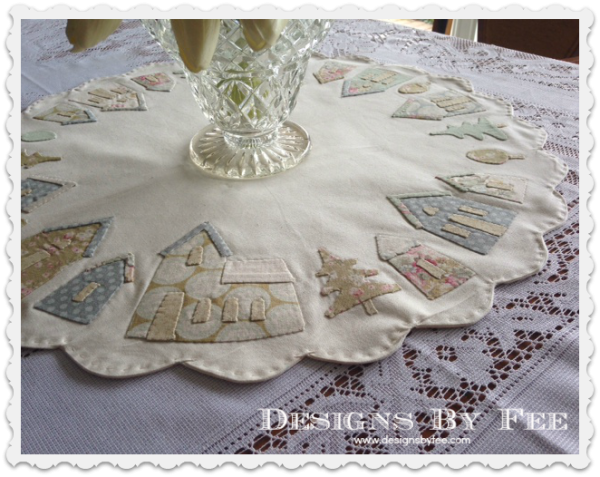 Скатерть аппликация годы