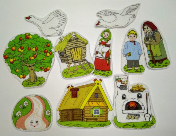 Фланелеграф гуси лебеди