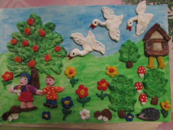 Пластилиновая сказка в детском саду