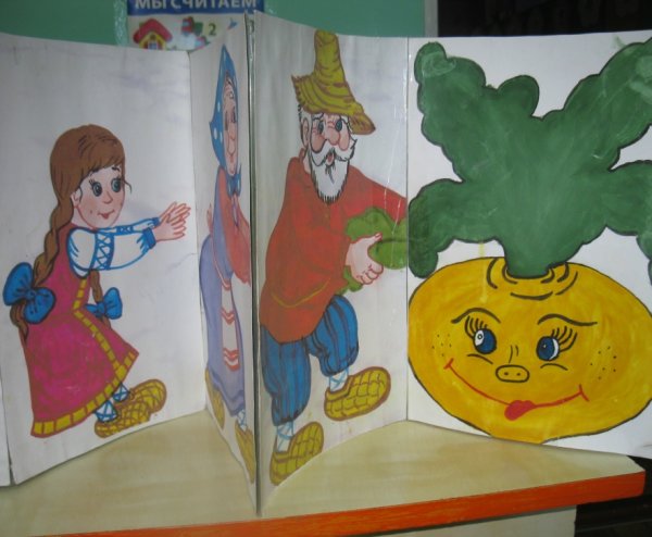 Книжка Репка своими руками