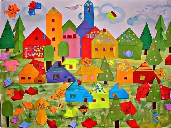 Коллективное панно для детей