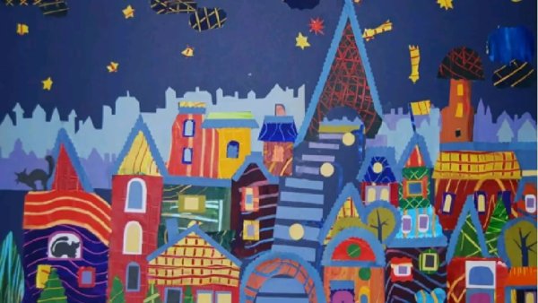 Коллективное панно для детей