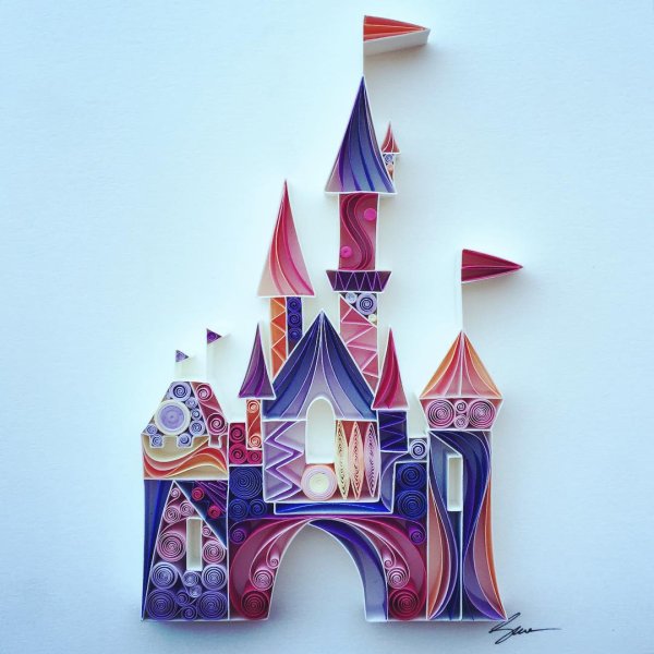 Объемный замок